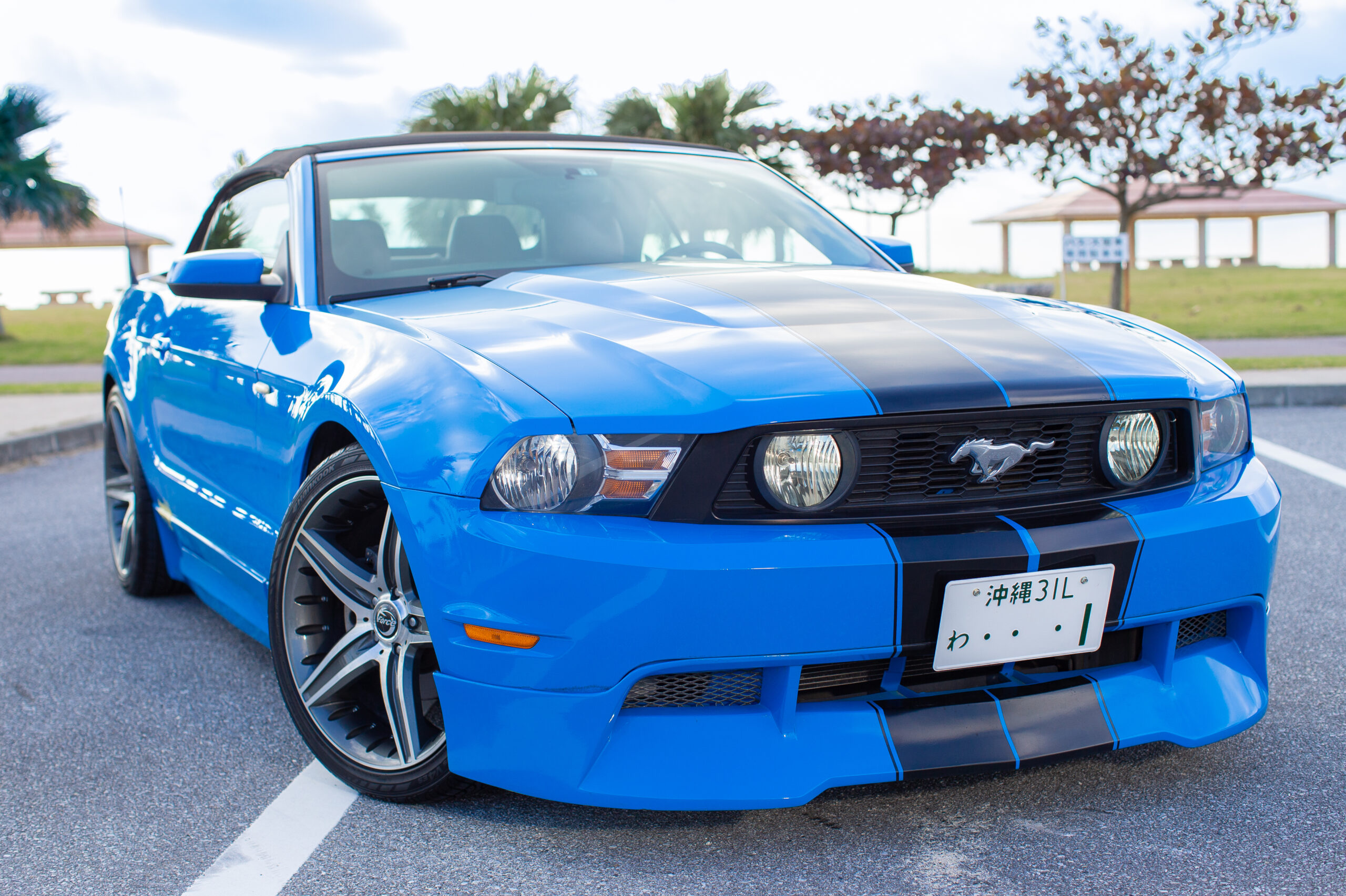 Ford Mustang Convertible 6th (Minor change edition) Blue