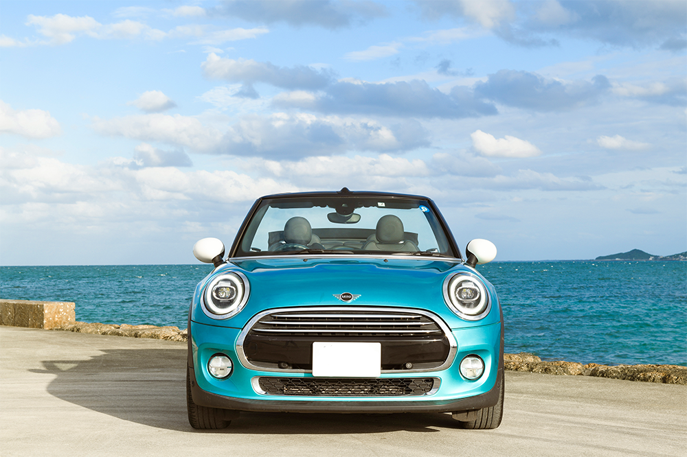 MINI cooper Cabriolet BLUE (miyako)