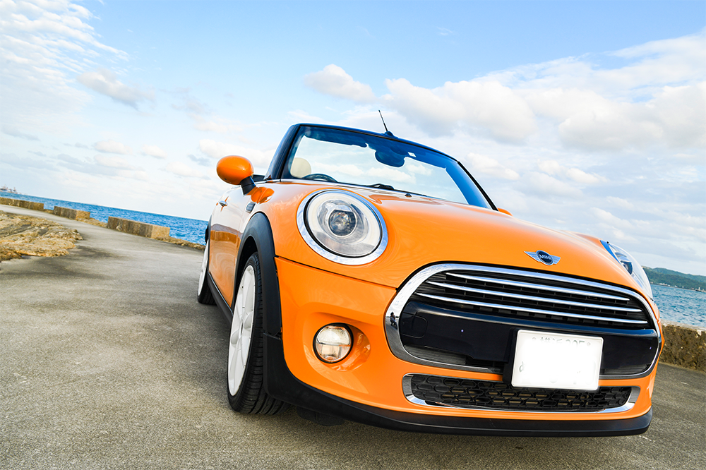 MINI cooper Cabriolet ORANGE (miyako)